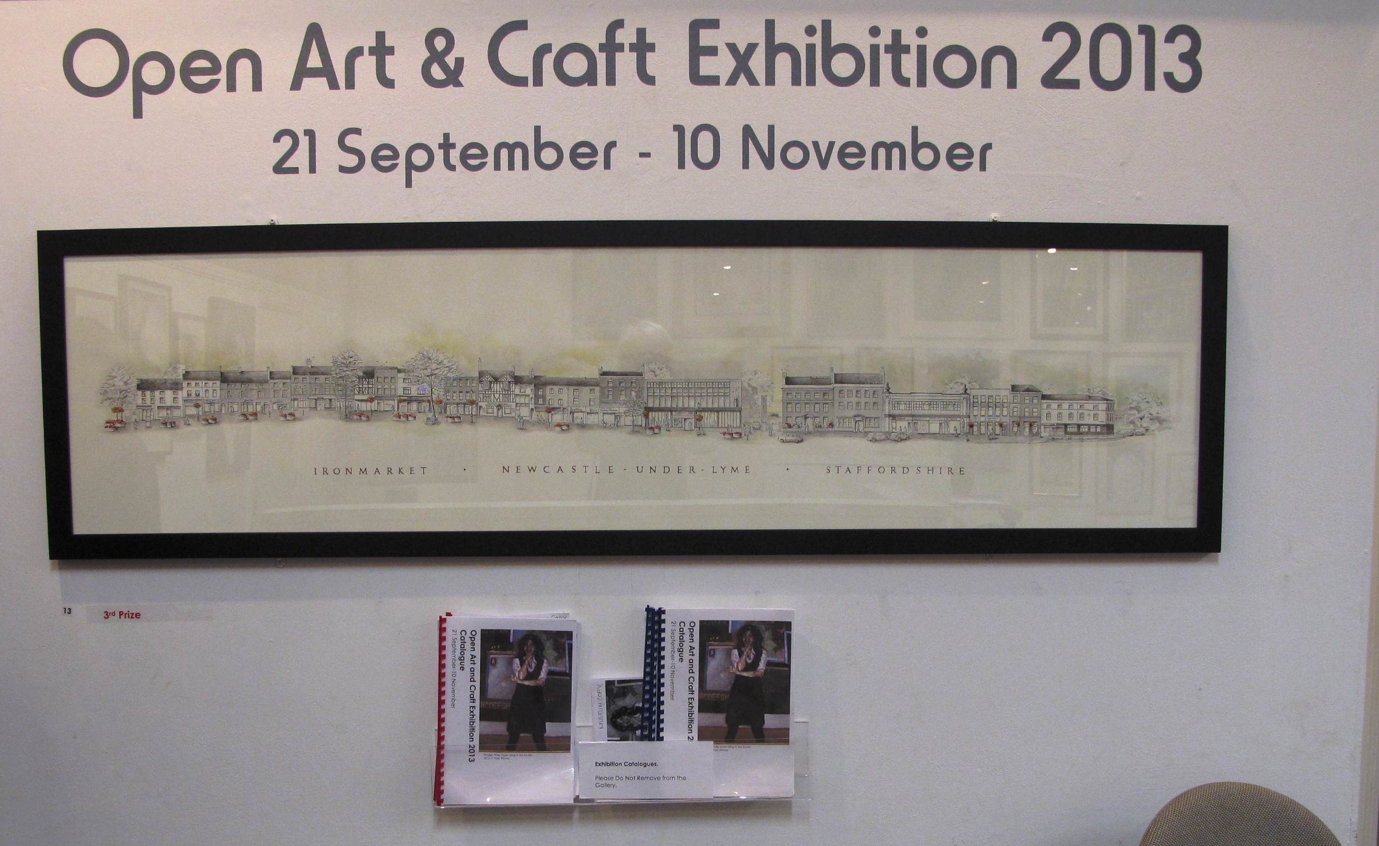Third Prise awarded by the friends of the Borough Museum & Art gallery 