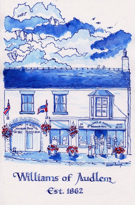pen and ink wash williams of audlem