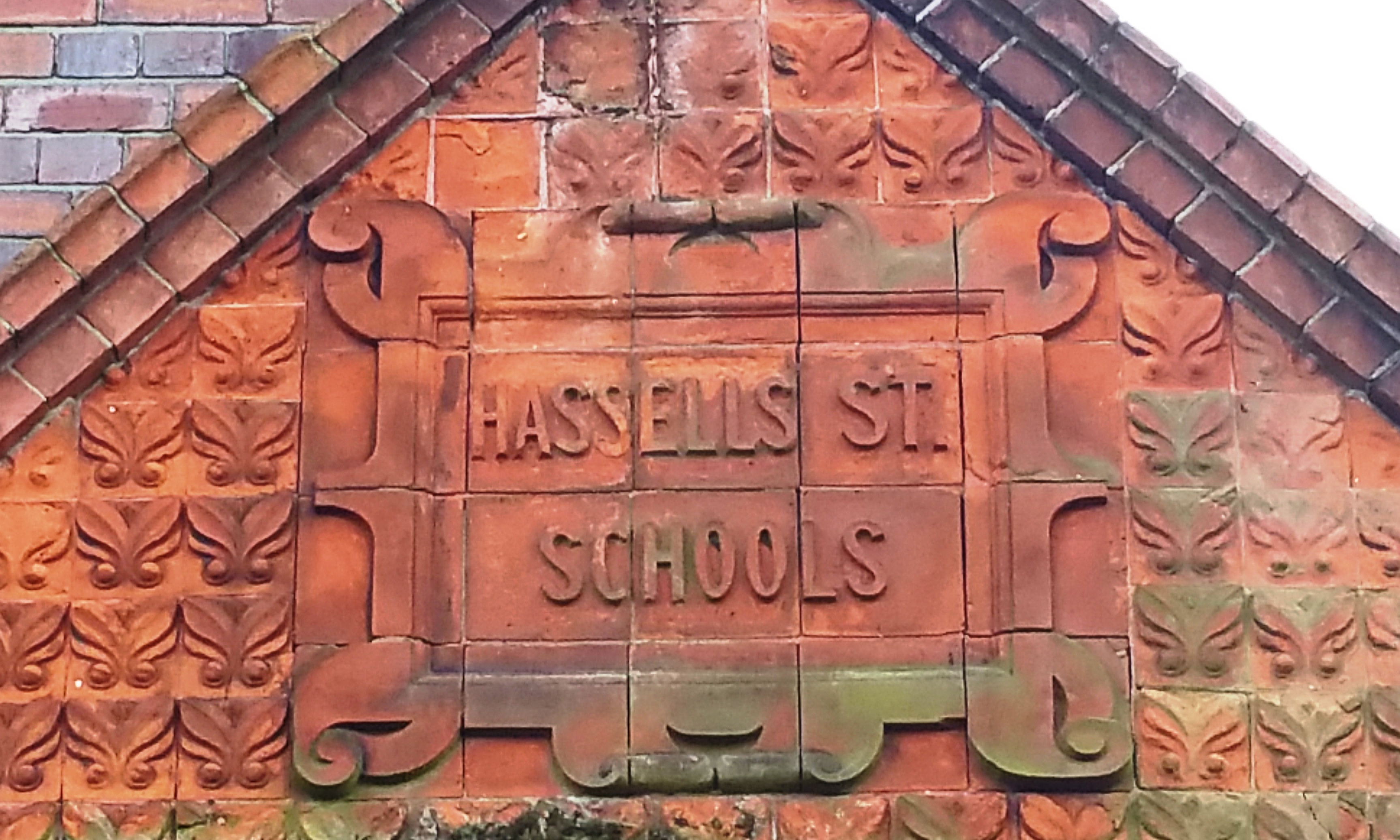 Victorian terracotta tiles, Newcastle under Lyme