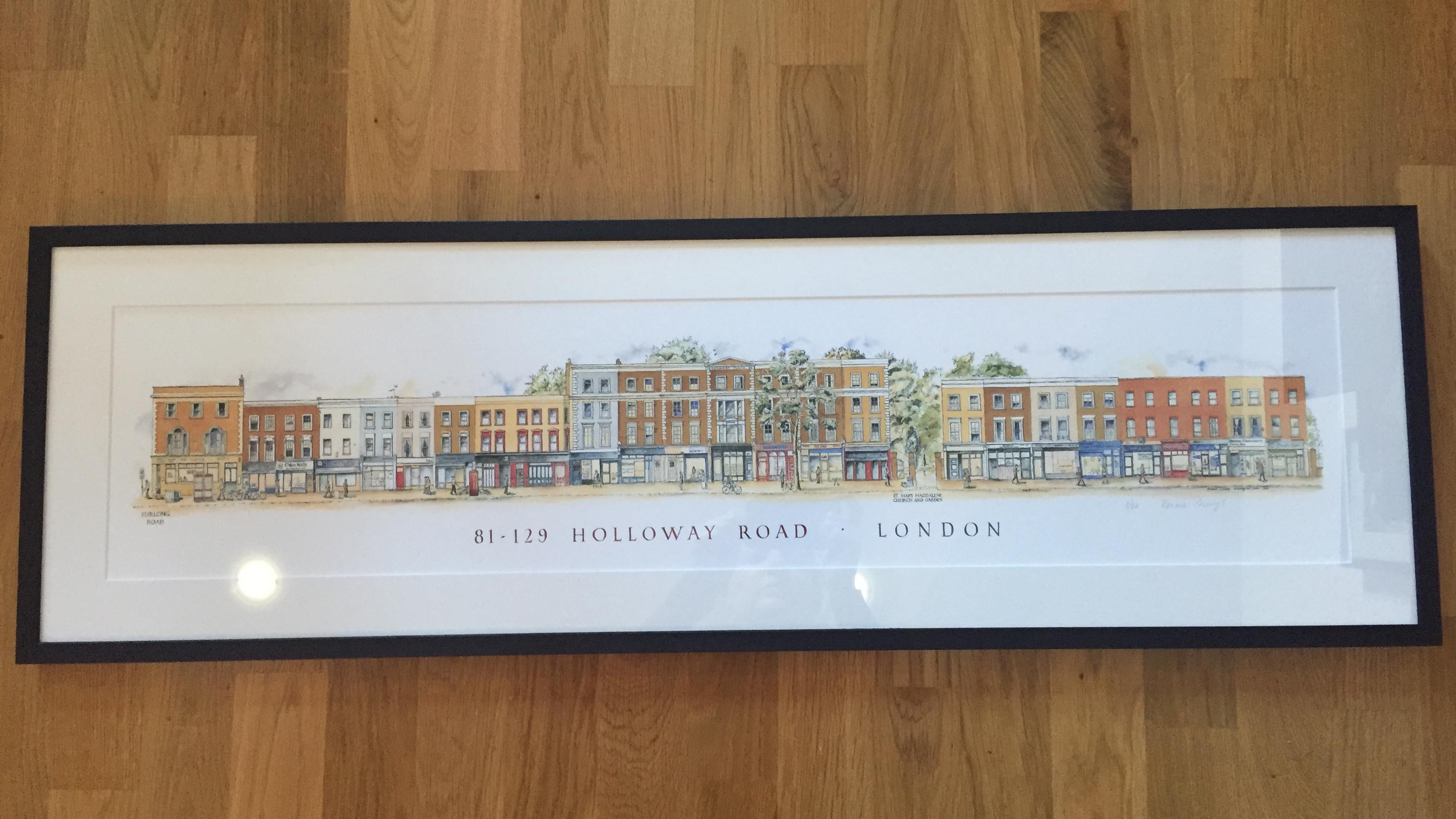 print of Holloway Road Denmark Place