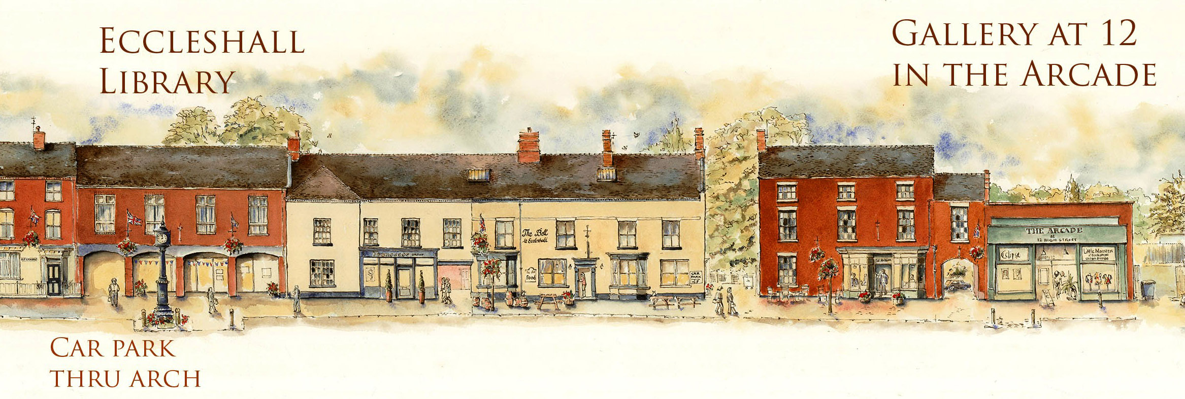 eccleshall High Street Exhibition Together by Ronnie Cruwys